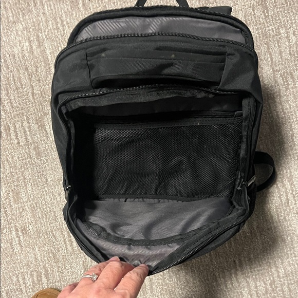 Samsonite Black and Orange Men's Backpack - Picture 5 of 5